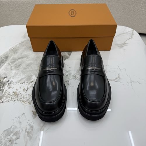Tods Formal Leather Shoes With Brand Logo And Anti-Slip Sole