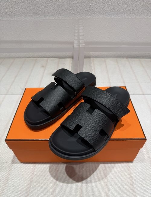Hermes New Colors Suede Leather Slippers