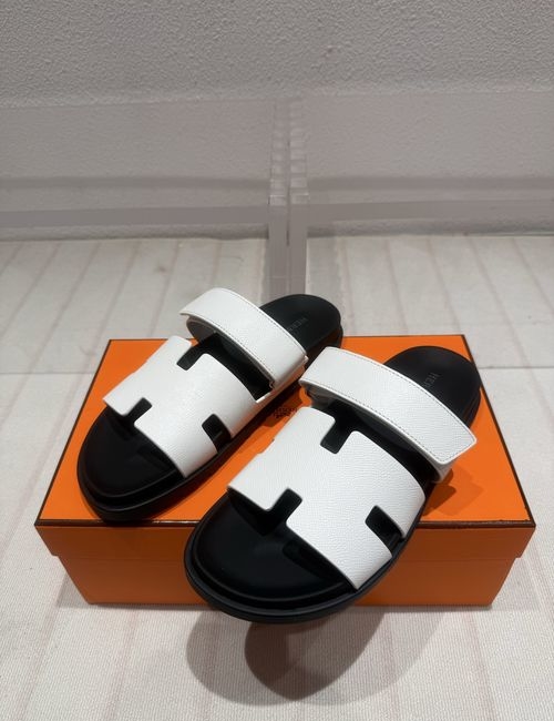 Hermes New Colors Suede Leather Slippers