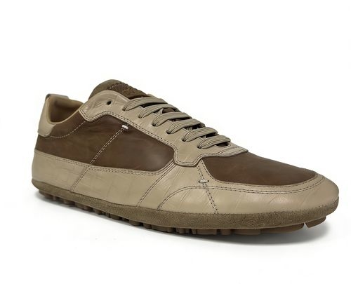 Dolce & Gabbana DG Logo Stitched Cowhide Shoes