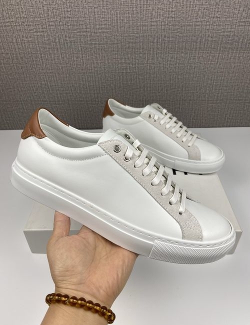 Givenchy Urban Street Low-top Soft Leather Sneakers Elastic Band