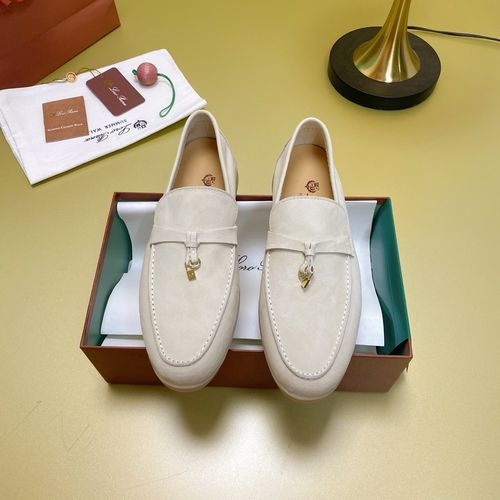 Loro Piana LP Suede Mules With Non-slip Rubber Sole