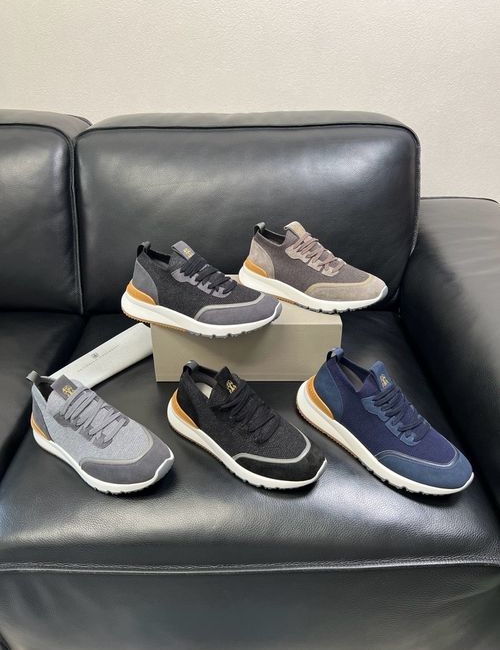 Brunello Cucinelli BC Genuine Leather Casual Sneakers