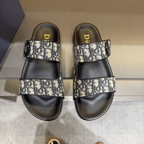 Christian Dior CD H-Town Oblique Platform Sandals