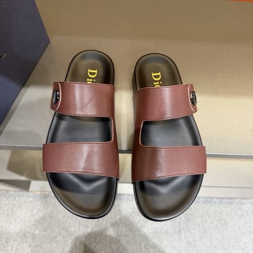 Christian Dior CD H-Town Oblique Platform Sandals