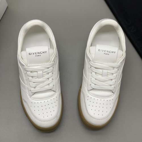 Givenchy Low-top Leather Suede Casual Shoes