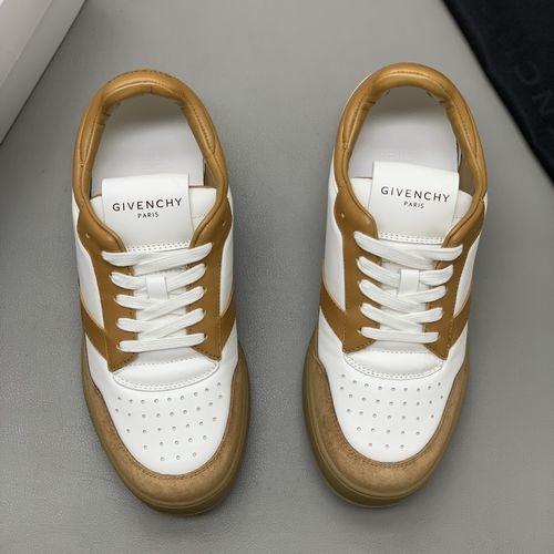 Givenchy Low-top Leather Suede Casual Shoes