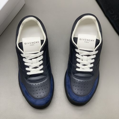 Givenchy Low-top Leather Suede Casual Shoes