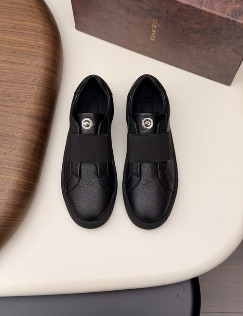 Stefano Ricci Calfskin Sneakers Soft Original Design Sole