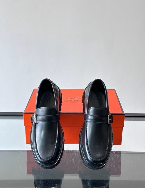 Hermes Premium Business Leather Shoes
