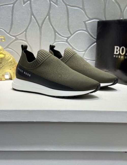 Hugo Boss Flying Woven Casual Shoes With Sheepskin Insole