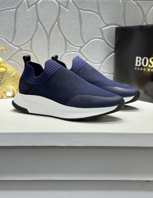 Hugo Boss Flying Woven Casual Shoes With Sheepskin Insole