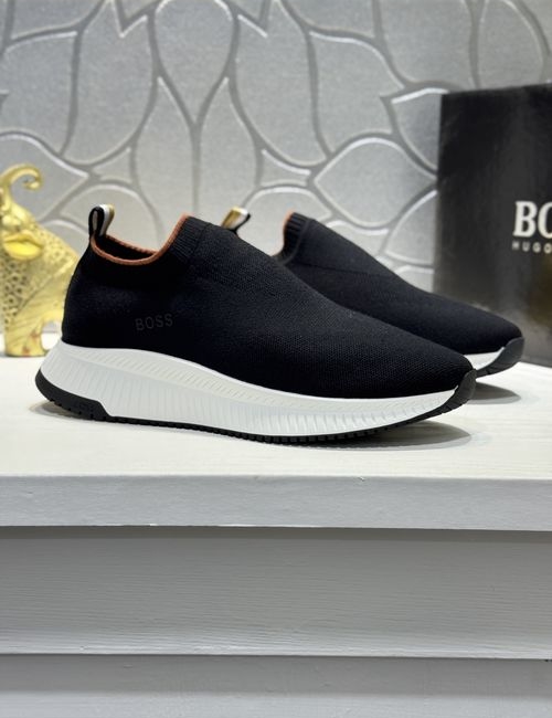 Hugo Boss Flying Woven Casual Shoes With Sheepskin Insole