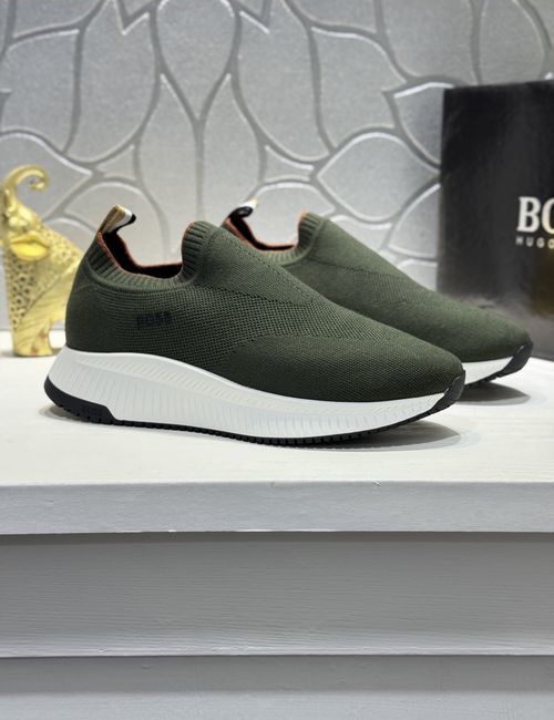 Hugo Boss Flying Woven Casual Shoes With Sheepskin Insole