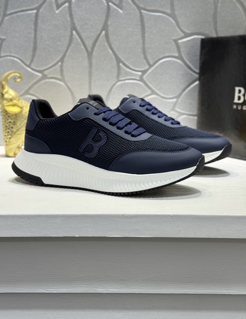 Hugo Boss Flying Woven Casual Shoes With Sheepskin Insole