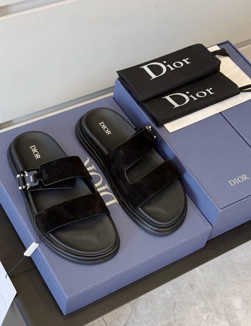 Christian Dior CD Aqua Sandals CD Diamond Pattern Upper