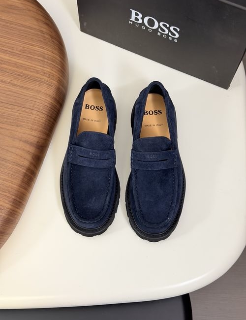 Hugo Boss Classic Leather Lace-up Shoes Lightweight Sole