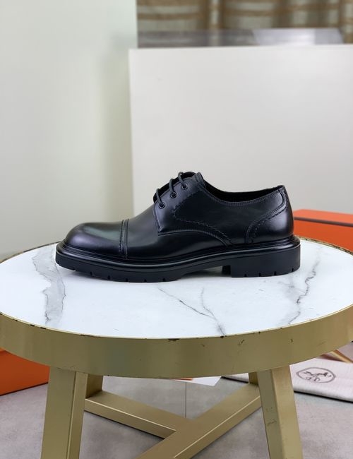 Hermes Calfskin Casual Leather Shoes