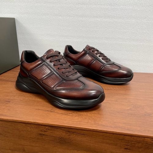 Berluti Patina Leather Casual Sneakers
