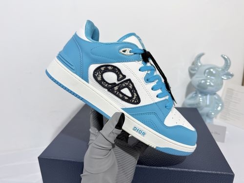 Christian Dior CD Reinterpreted Basketball Shoe Design With Leather Logo