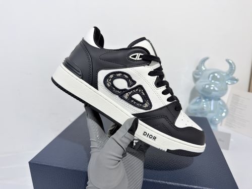 Christian Dior CD Reinterpreted Basketball Shoe Design With Leather Logo