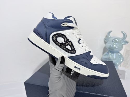 Christian Dior CD Reinterpreted Basketball Shoe Design With Leather Logo