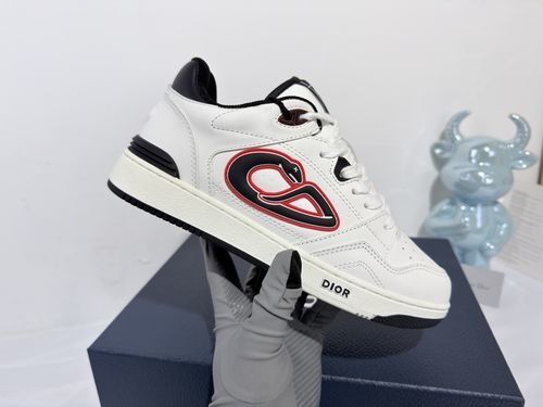 Christian Dior CD Reinterpreted Basketball Shoe Design With Leather Logo