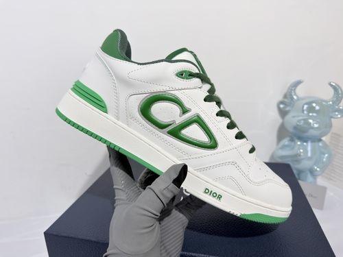 Christian Dior CD Reinterpreted Basketball Shoe Design With Leather Logo