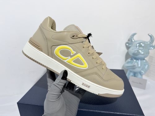 Christian Dior CD Reinterpreted Basketball Shoe Design With Leather Logo