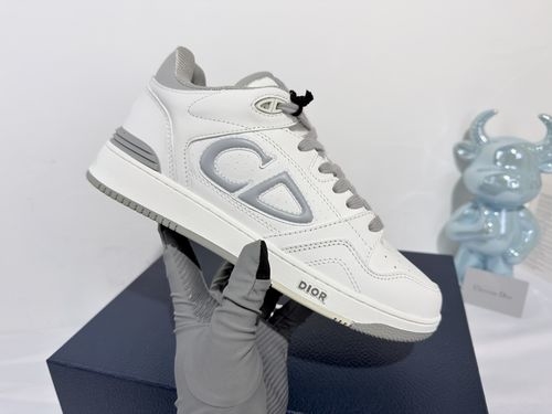 Christian Dior CD Reinterpreted Basketball Shoe Design With Leather Logo