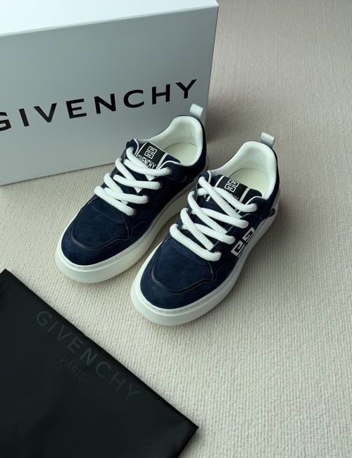Givenchy Low-top Sneakers With Suede Details