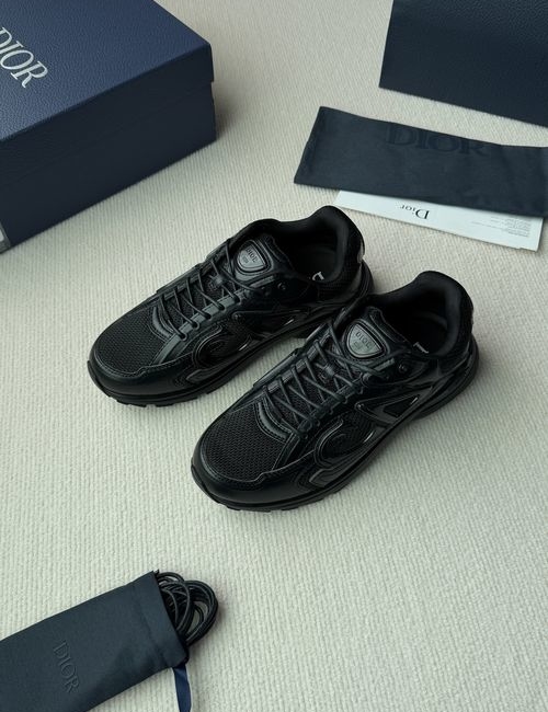 Christian Dior CD B30 Suede Sneakers With Signature Details