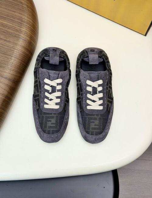 Fendi FF Monogram Foldable Slip-on Shoes