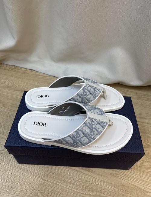 Christian Dior CD Casual Slides With Lightweight Comfortable Sole