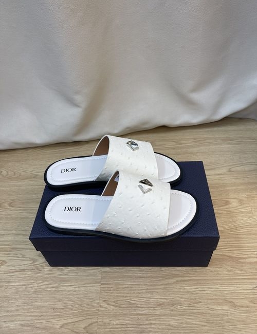 Christian Dior CD Casual Slides With Lightweight Comfortable Sole