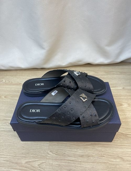 Christian Dior CD Casual Slides With Lightweight Comfortable Sole