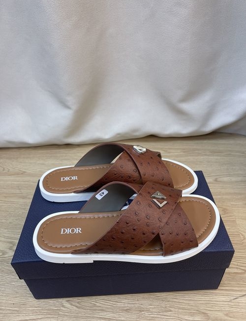 Christian Dior CD Casual Slides With Lightweight Comfortable Sole