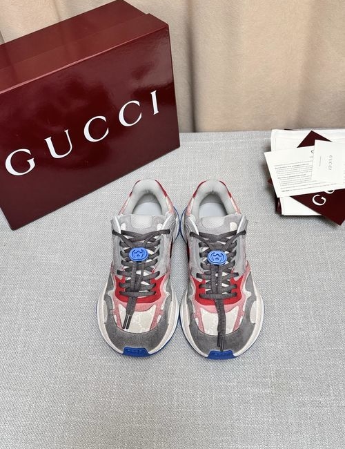 Gucci Striped Webbing Sneakers