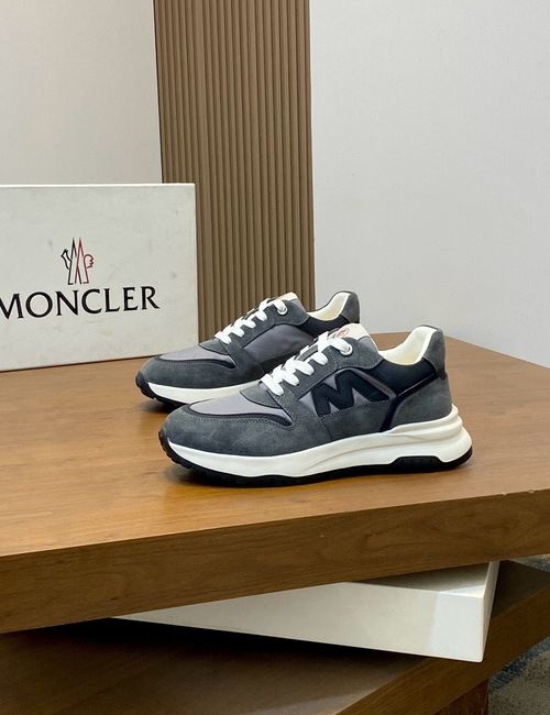 Moncler Sneaker Mesh Upper Non-slip Sole