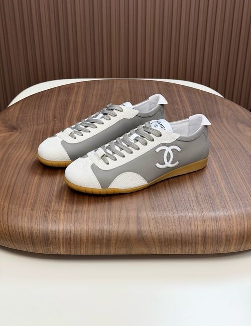 Chanel Cowhide Casual Sneakers Soft Breathable