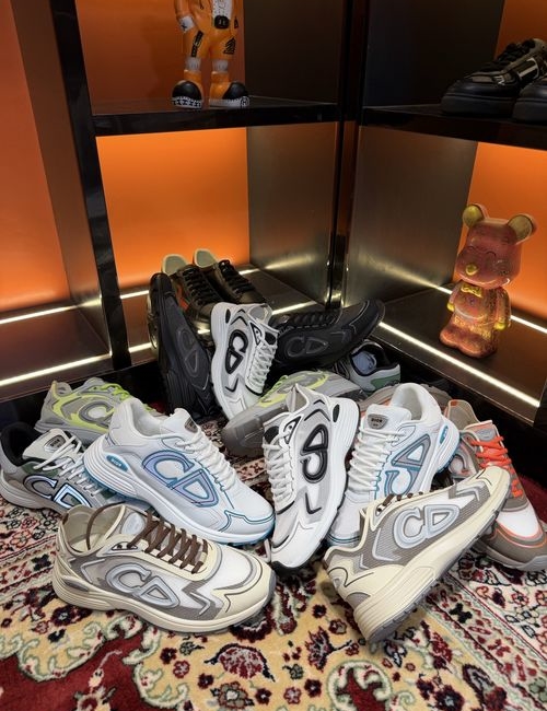 Christian Dior CD B30 Countdown Tech Sneakers Lightweight