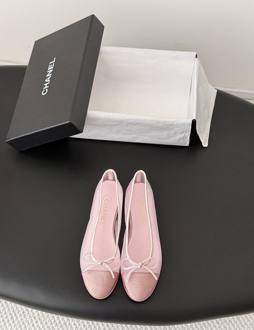 Chanel Round Toe Ballet Flats
