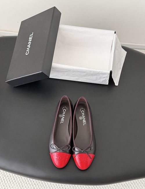 Chanel Round Toe Ballet Flats