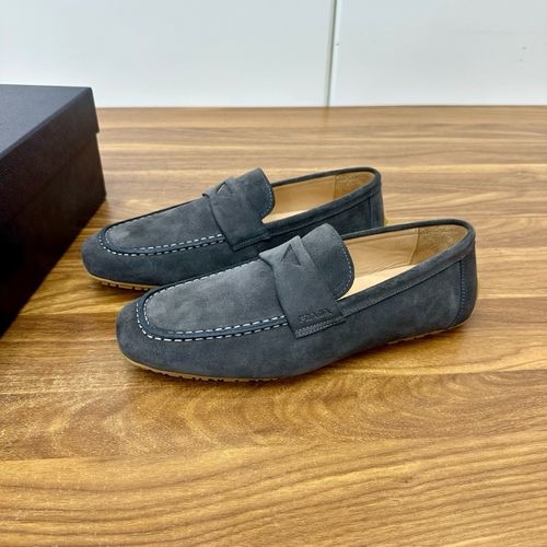 Prada Suede Leather Casual Comfortable Shoes