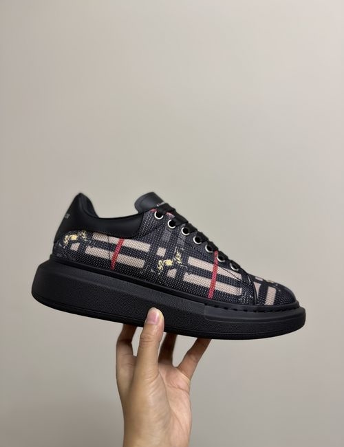 McQueen Premium Leather Casual Sneakers
