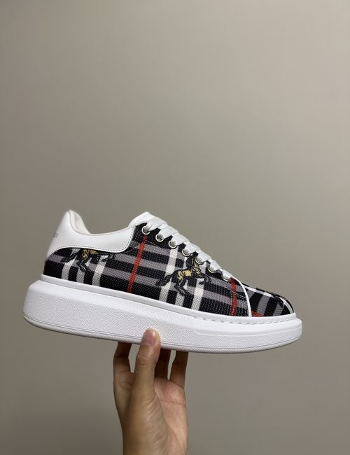 McQueen Premium Leather Casual Sneakers