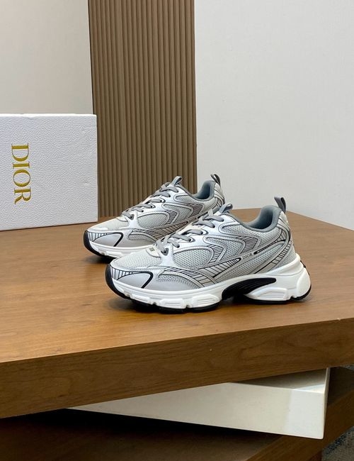 Christian Dior CD Low-top Sneakers Reflective CD Logo Details