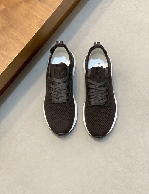Magnanni Cashmere Knit Sneakers With Rubber Sole