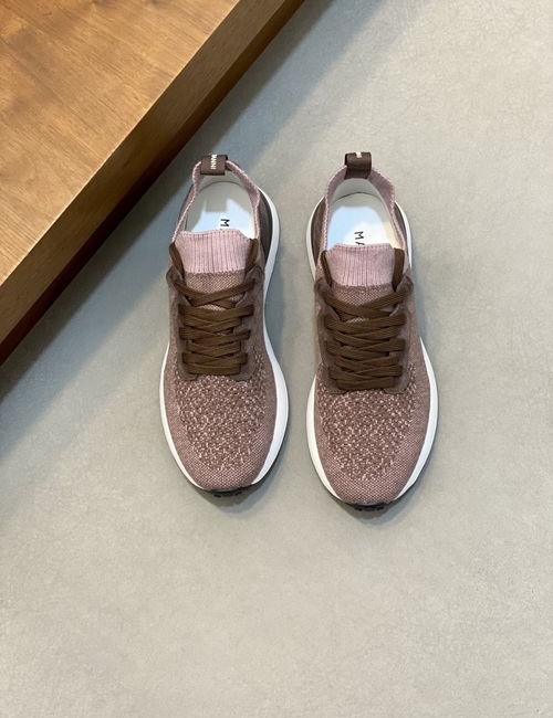 Magnanni Cashmere Knit Sneakers With Rubber Sole