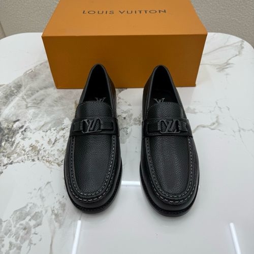 Louis Vuitton LV Leather Sole Comfortable Leather Shoes